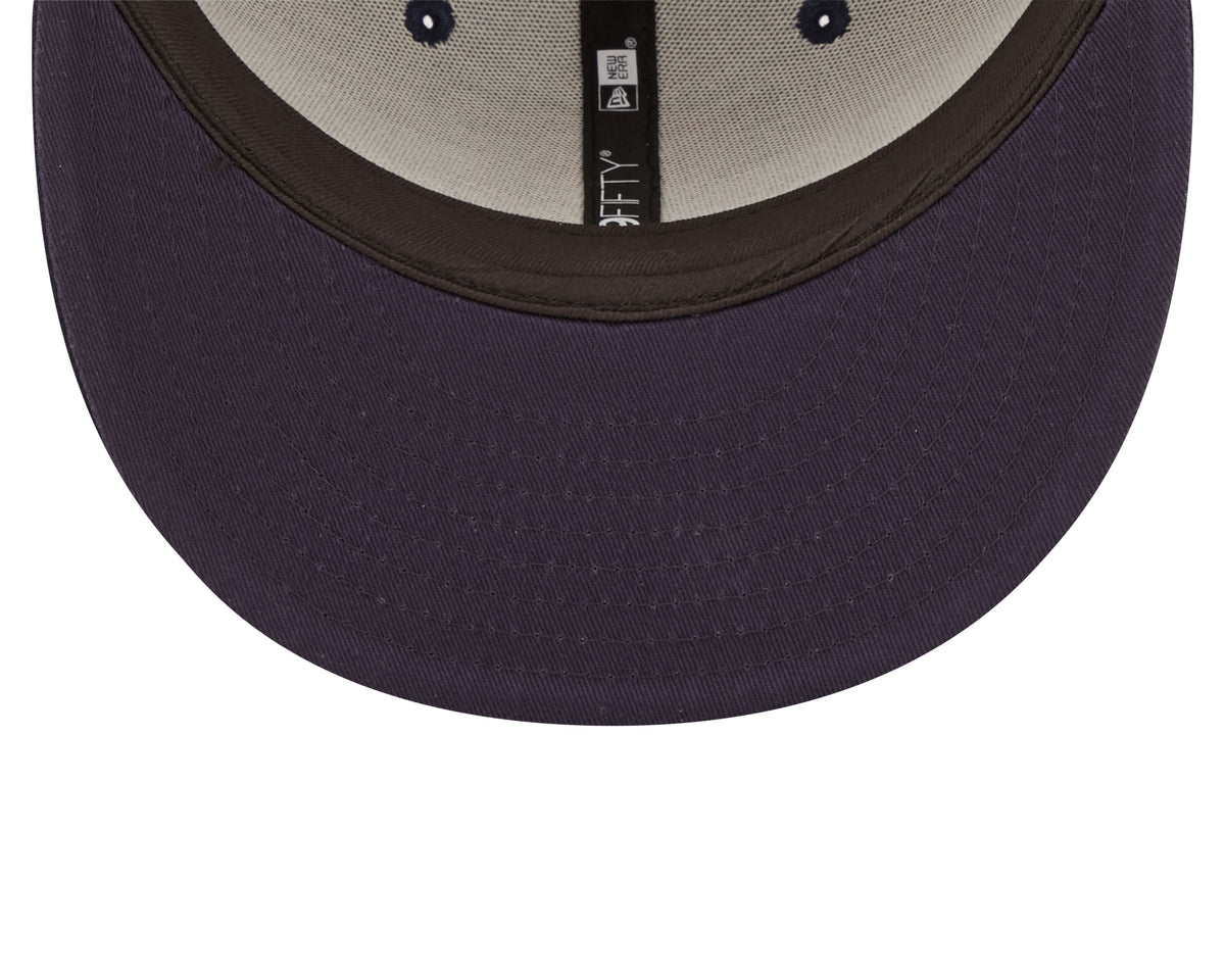 Chicago Bears New Era Navy Ink 2022 NFL Sideline Mascot Logo 9FIFTY Snapback Adjustable Hat for Men product image 7,