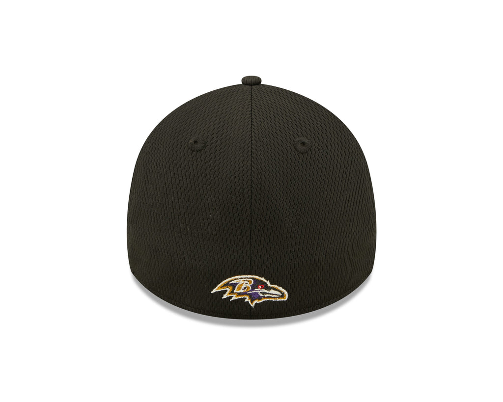 Baltimore Ravens New Era Black 2022 Sideline Coaches 39THIRTY Flex Hat for Men product image 4, provided for visual