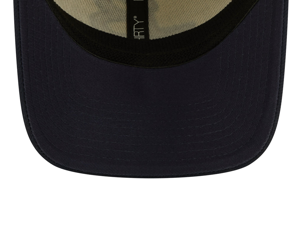 Chicago Bears "B" Logo New Era Cream/Navy 2022 Sideline 39THIRTY Flex Hat for Men product image 7, provided for visual