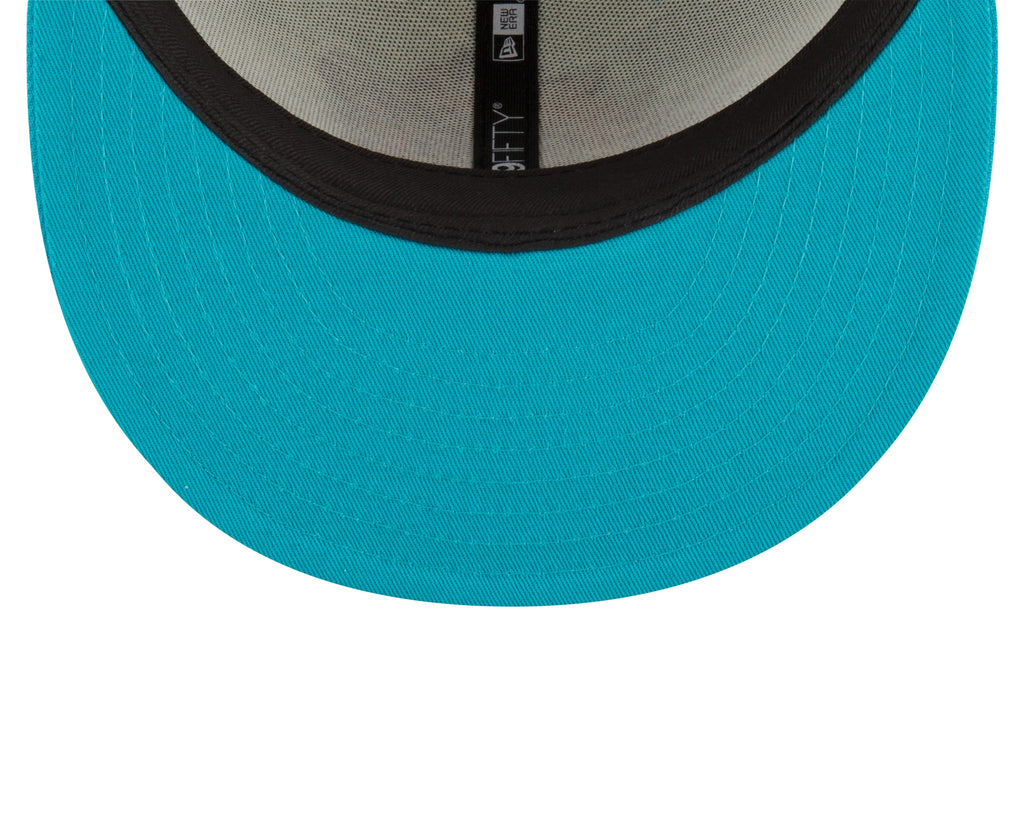 Miami Dolphins New Era Ink 2022 NFL Sideline 9FIFTY Snapback Adjustable Hat for Men product image 7, provided for visual