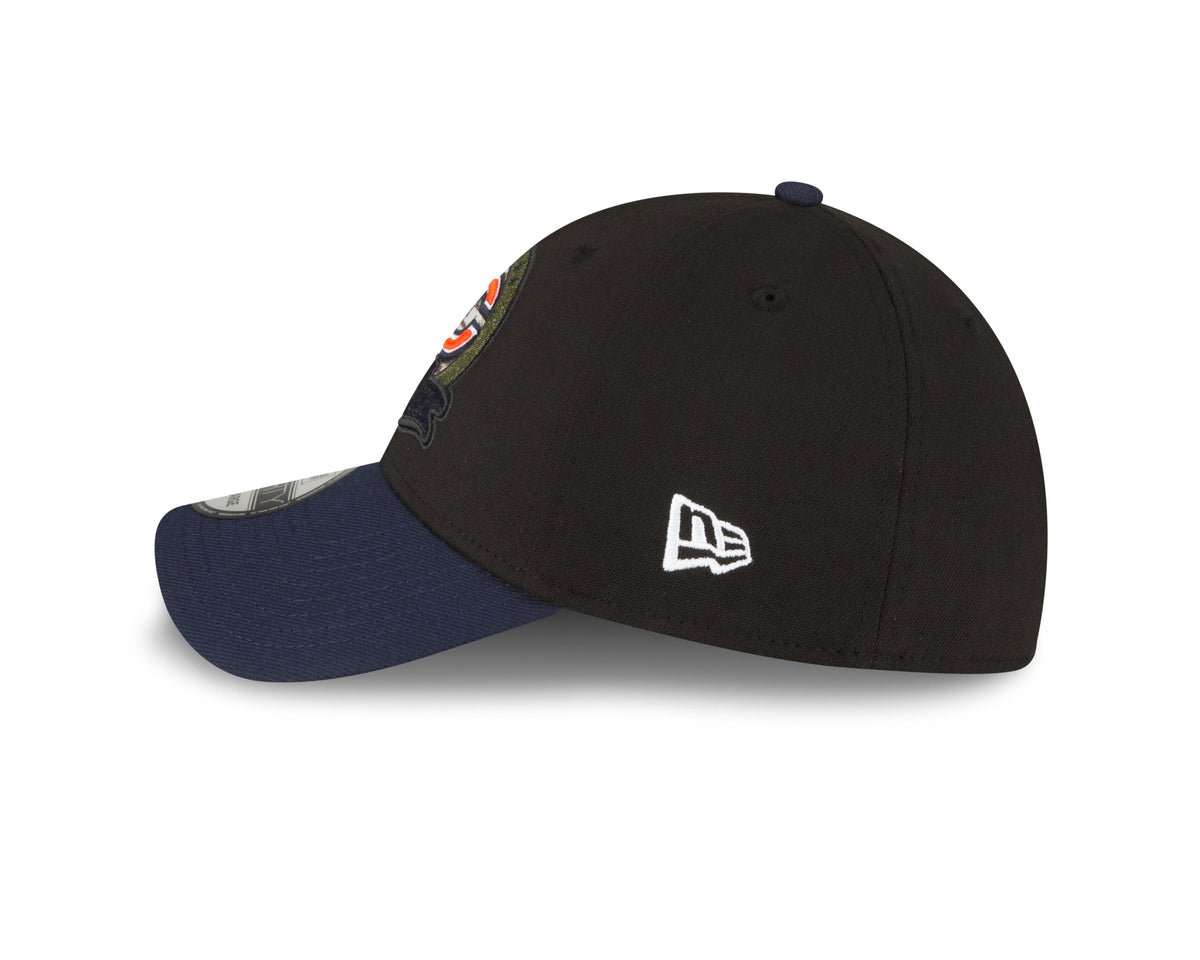 Chicago Bears New Era Black 2022 Salute to Service Primary Logo 39THIRTY Flex Hat for Men product image 5, provided for