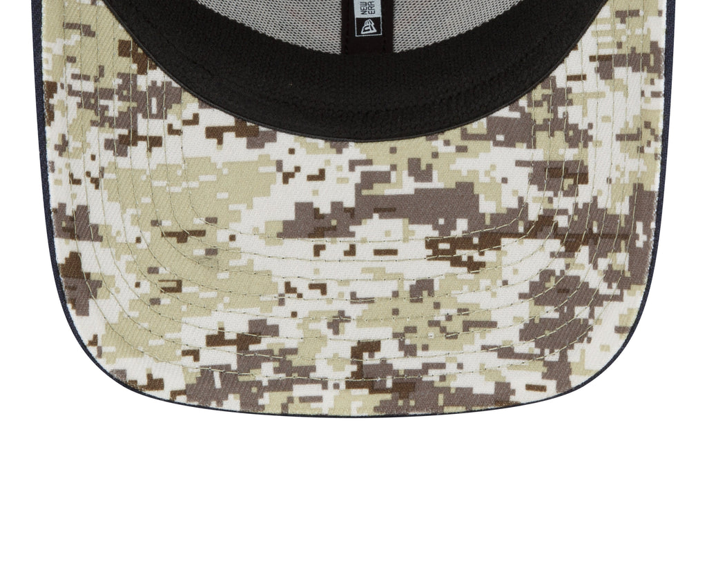 Chicago Bears New Era Black 2022 Salute to Service Primary Logo 39THIRTY Flex Hat for Men product image 7, provided for