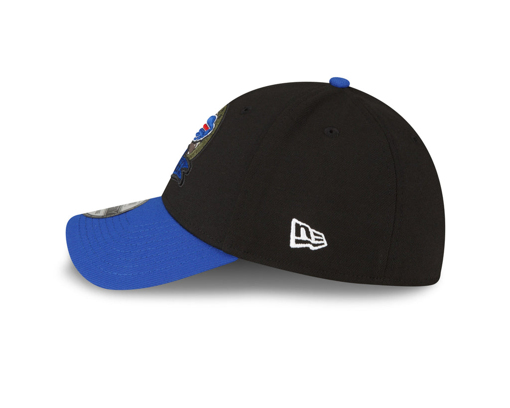 Buffalo Bills New Era Black 2022 Salute to Service 39THIRTY Flex Hat for Men product image 5, provided for visual reference
