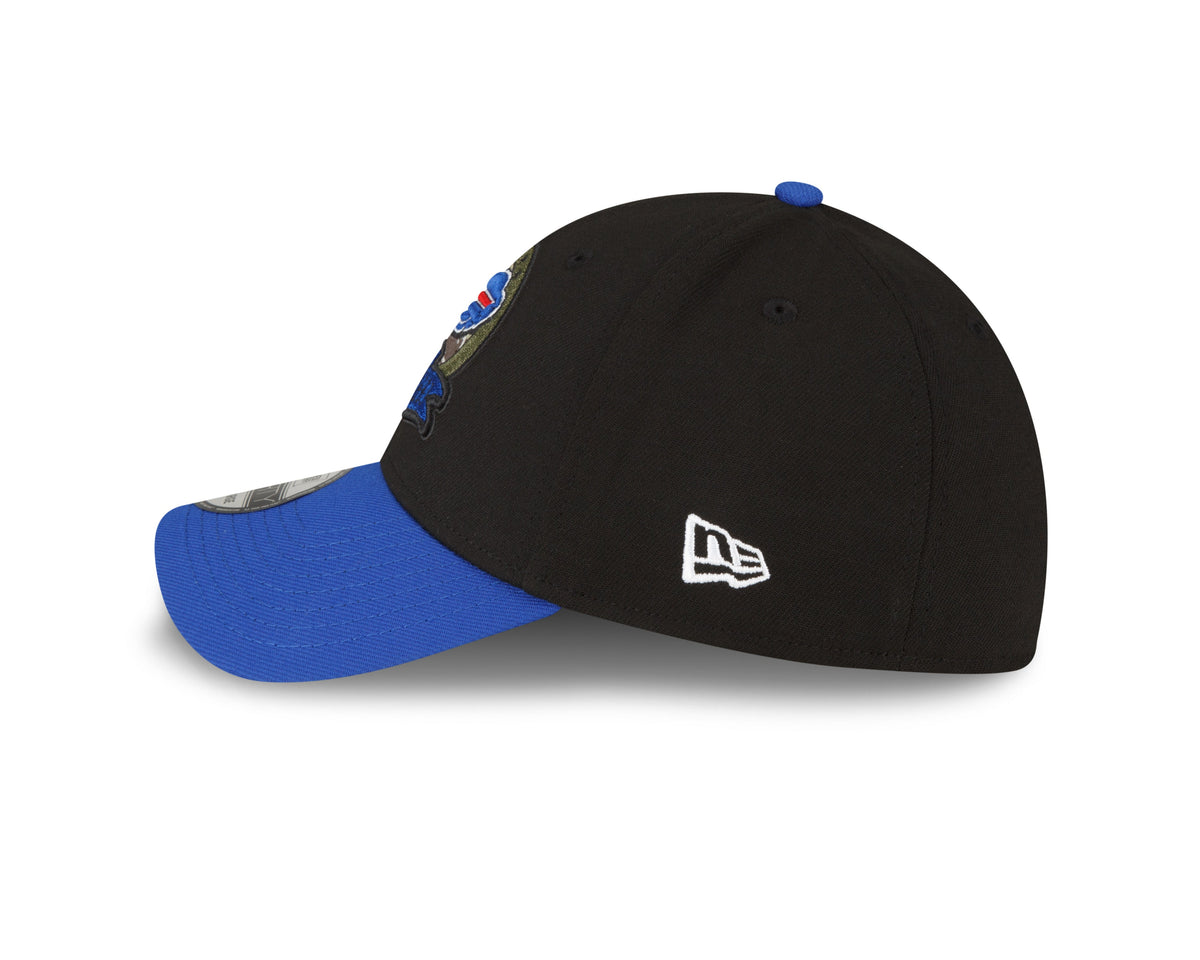 Buffalo Bills New Era Black 2022 Salute to Service 39THIRTY Flex Hat for Men product image 5, provided for visual reference