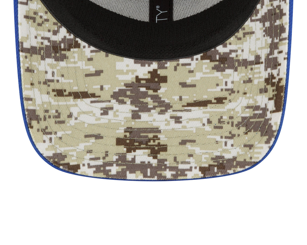Buffalo Bills New Era Black 2022 Salute to Service 39THIRTY Flex Hat for Men product image 7, provided for visual reference
