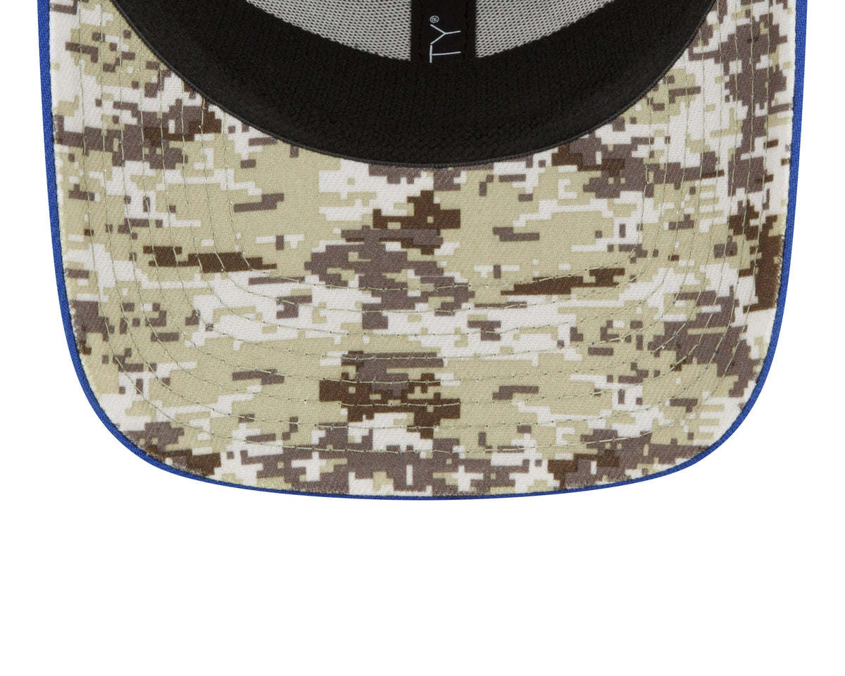 Buffalo Bills New Era Black 2022 Salute to Service 39THIRTY Flex Hat for Men product image 7, provided for visual reference