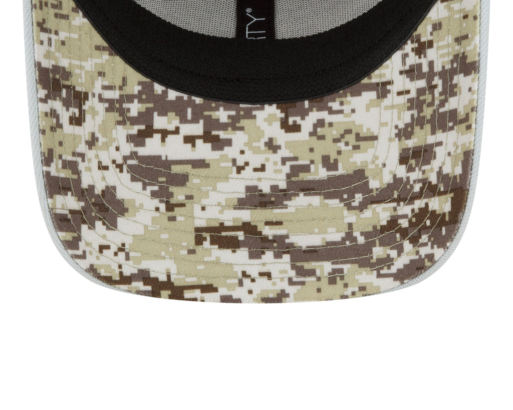 Las Vegas Raiders New Era Black 2022 Salute to Service 39THIRTY Flex Hat for Men product image 8, provided for visual