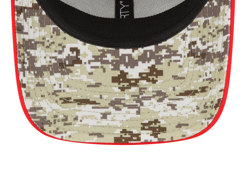 Kansas City Chiefs New Era Black 2022 Salute to Service 39THIRTY Flex Hat for Men product image 8, provided for visual