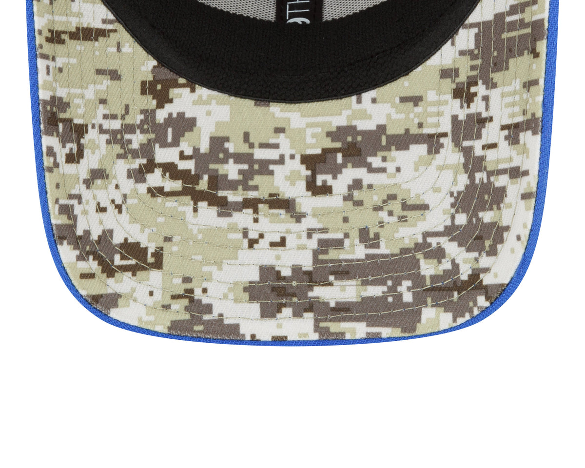 Los Angeles Rams New Era Black 2022 Salute to Service 39THIRTY Flex Hat for Men product image 7, provided for visual
