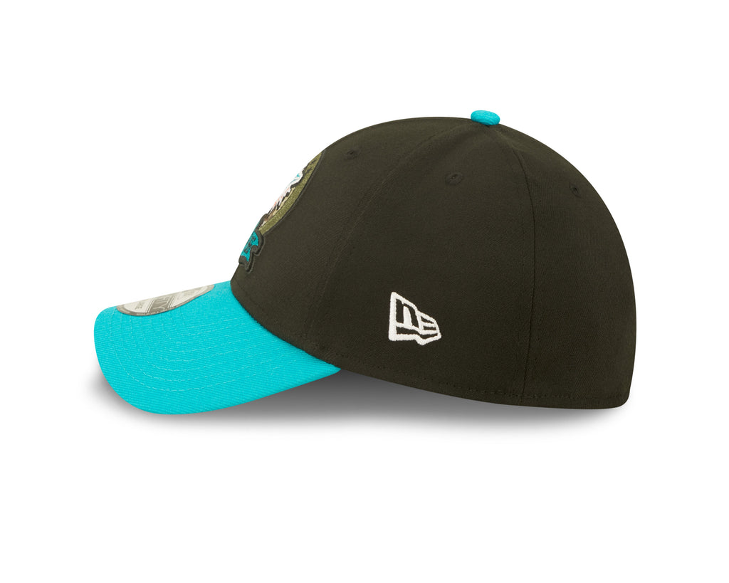 Miami Dolphins New Era Black 2022 Salute to Service 39THIRTY Flex Hat for Men product image 5, provided for visual reference