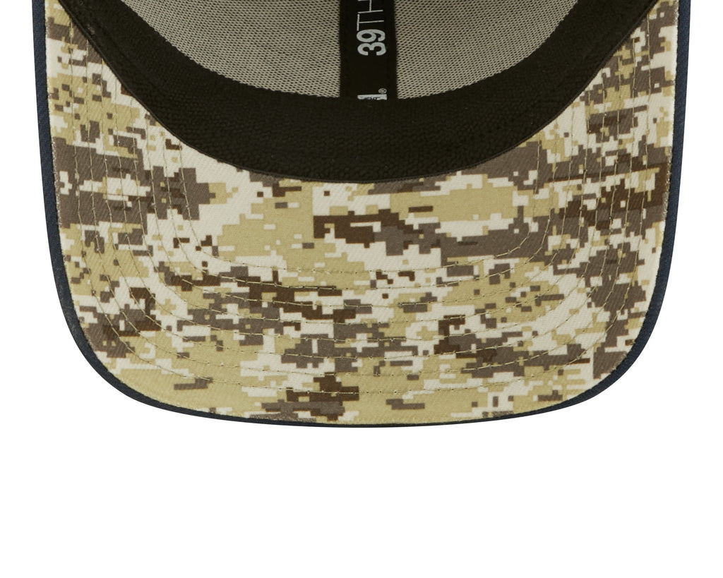 New England Patriots New Era Black 2022 Salute to Service 39THIRTY Flex Hat for Men product image 8, provided for visual