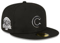Chicago Cubs 1990 All Star Game Black New Era 59Fifty Fitted Hat product image 1, provided for visual reference and product