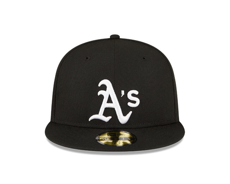 Oakland Athletics New Era 1989 World Series Black 59FIFTY Fitted Hat for Men product image 2, provided for visual reference