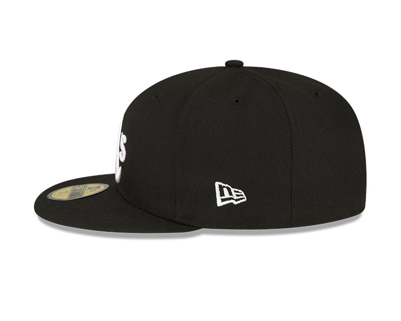 Oakland Athletics New Era 1989 World Series Black 59FIFTY Fitted Hat for Men product image 5, provided for visual reference