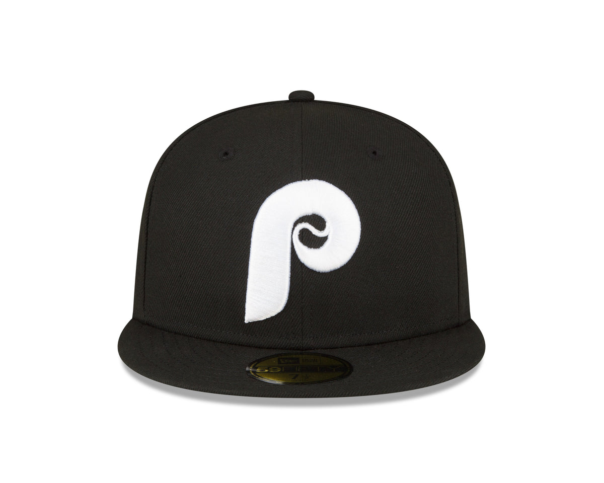 Philadelphia Phillies Cooperstown Collection 1980 World Series Black New Era 59Fifty Fitted Hat product image 2, provided
