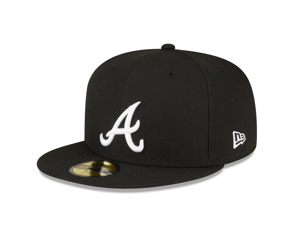 Atlanta Braves 2021 World Series Black New Era 59Fifty Fitted Hat product image 3, provided for visual reference and product