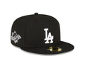 Los Angeles Dodgers New Era 1988 World Series Black 59FIFTY Fitted Hat for Men product image 1, provided for visual