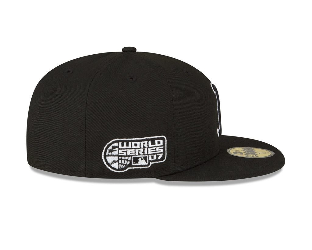 Boston Red Sox 2007 World Series Black New Era 59Fifty Fitted Hat product image 4, provided for visual reference and product