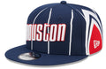 Mens Houston Rockets New Era 2022 NBA City Edition 9FIFTY Snapback Hat product image 1, provided for visual reference and