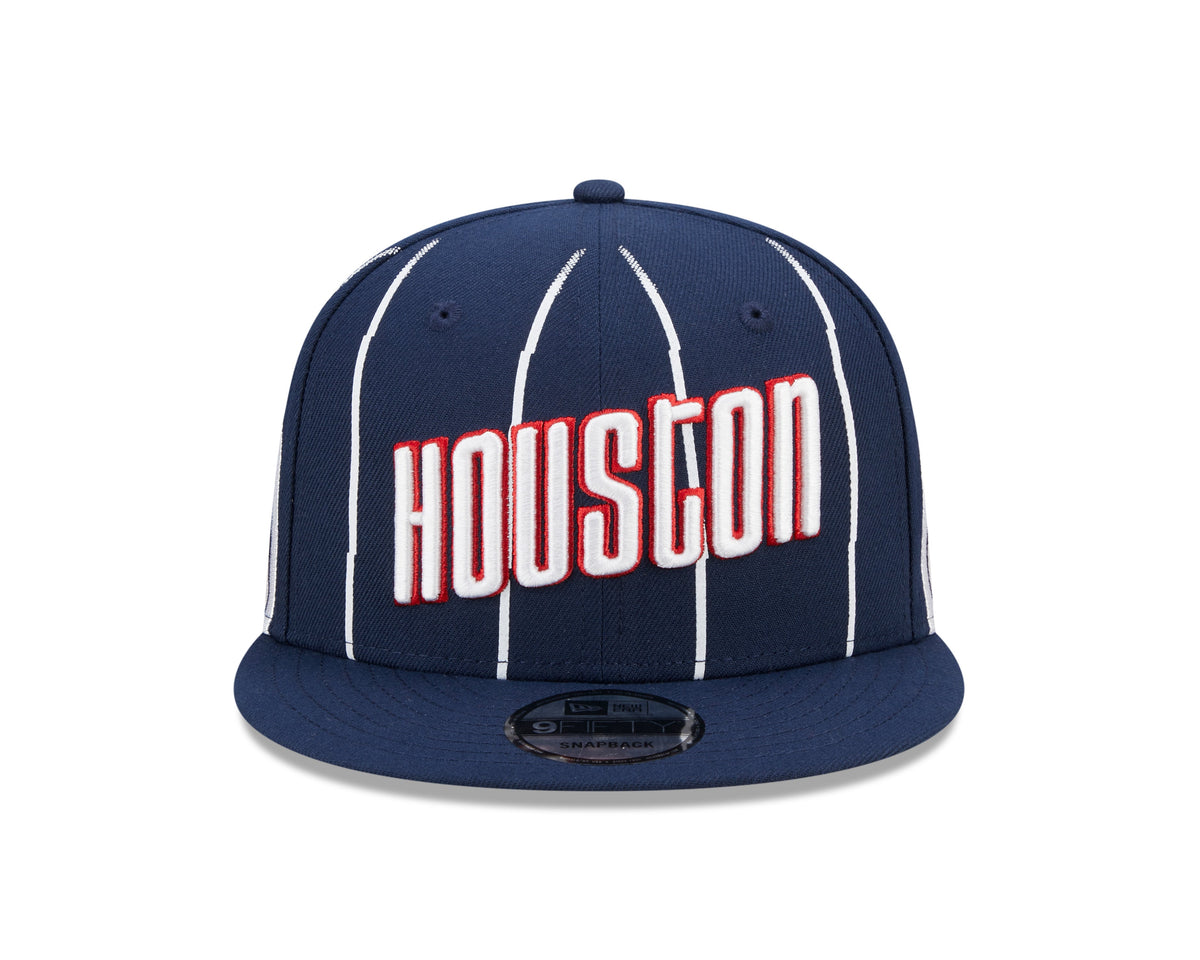 Mens Houston Rockets New Era 2022 NBA City Edition 9FIFTY Snapback Hat product image 2, provided for visual reference and