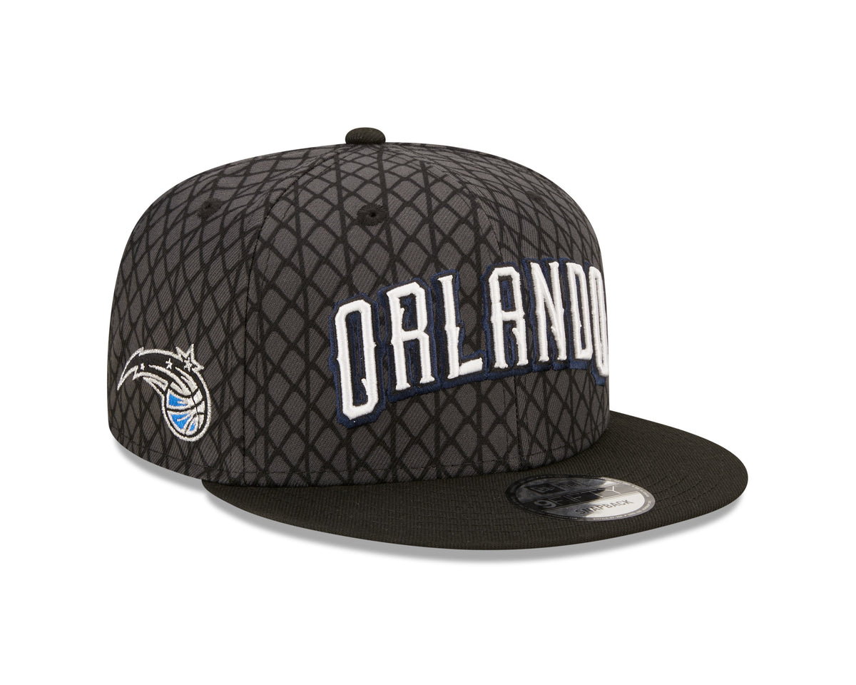Mens Orlando Magic New Era 2022 NBA City Edition 9FIFTY Snapback Hat product image 3, provided for visual reference and