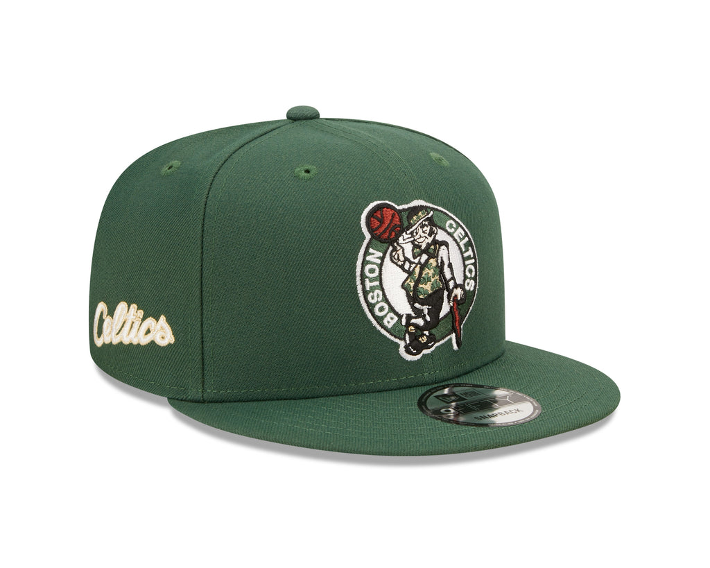 Mens Boston Celtics New Era 2022 NBA City Edition Alternate 9FIFTY Snapback Hat product image 3, provided for visual