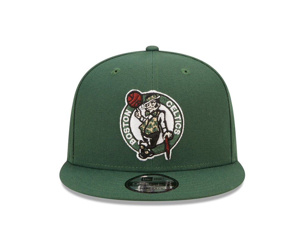 Mens Boston Celtics New Era 2022 NBA City Edition Alternate 9FIFTY Snapback Hat product image 2, provided for visual