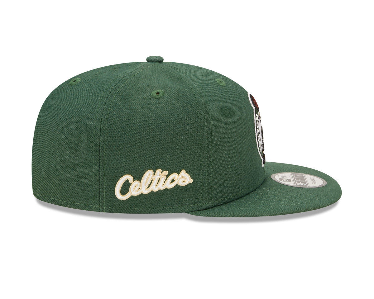 Mens Boston Celtics New Era 2022 NBA City Edition Alternate 9FIFTY Snapback Hat product image 4, provided for visual