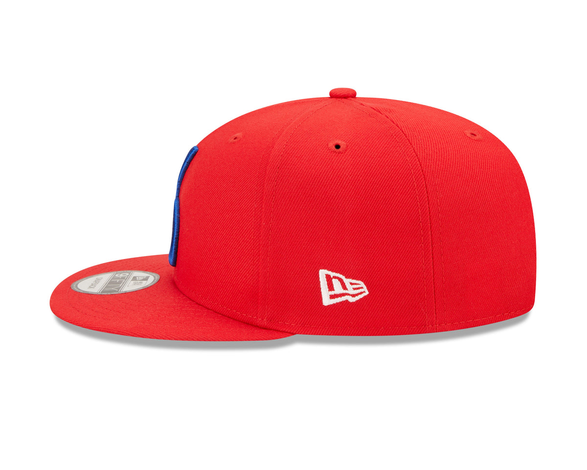 Mens Philadelphia 76ers New Era 2022 NBA City Edition Alternate 9FIFTY Snapback Hat product image 5, provided for visual