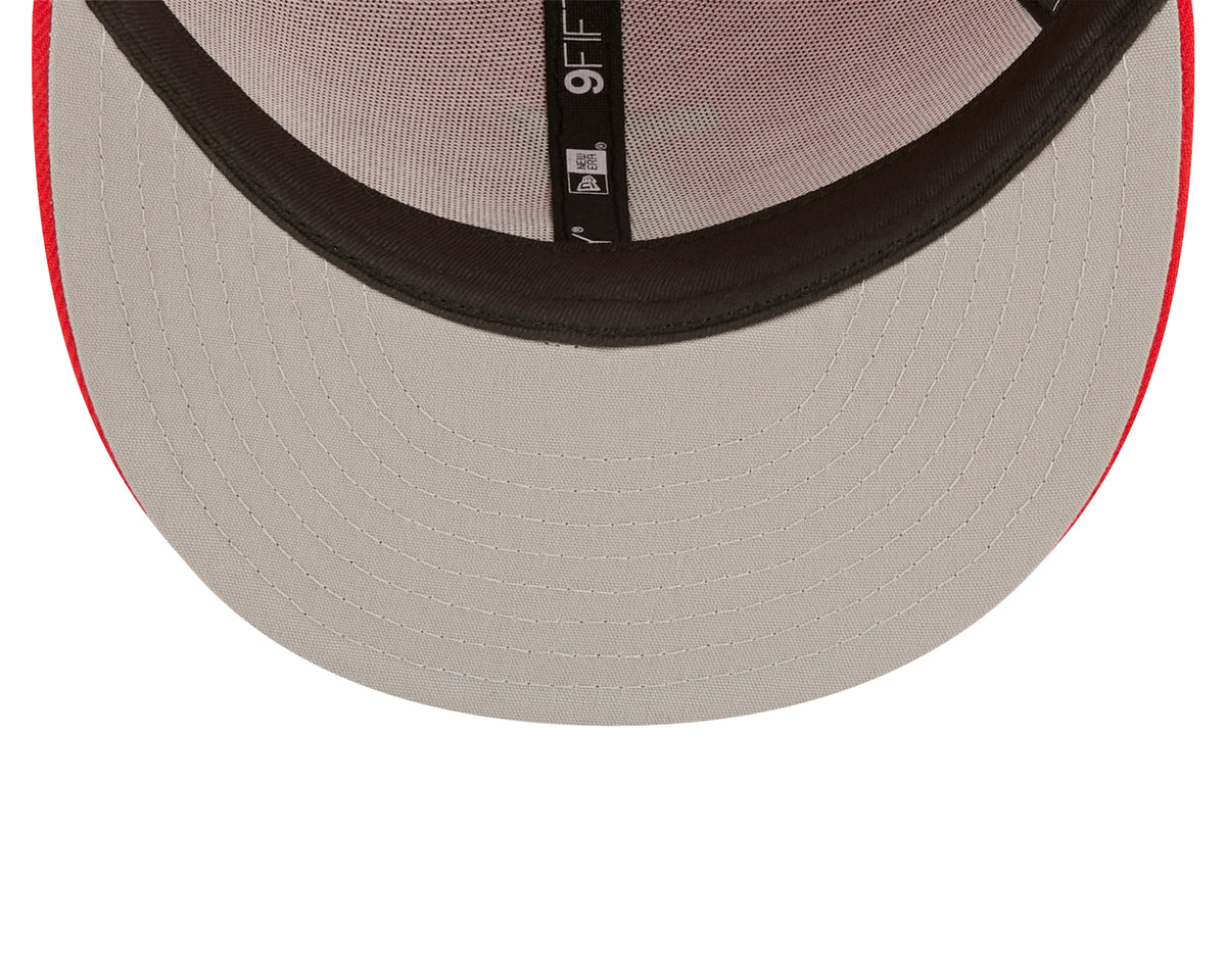 Mens Philadelphia 76ers New Era 2022 NBA City Edition Alternate 9FIFTY Snapback Hat product image 7, provided for visual