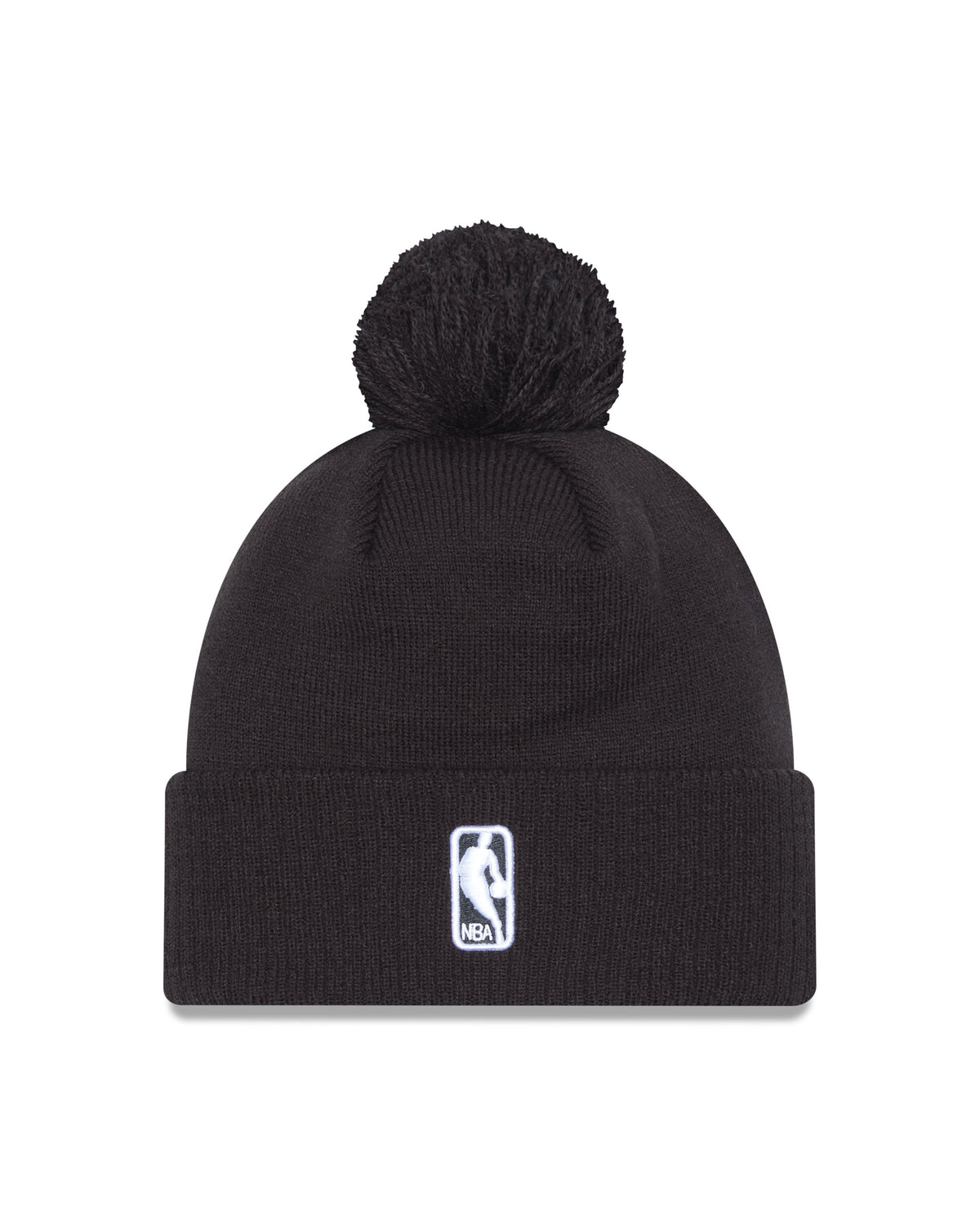 Brooklyn Nets 2022 NBA City Edition New Era Alternate Cuffed Pom Knit Hat product image 2, provided for visual reference and