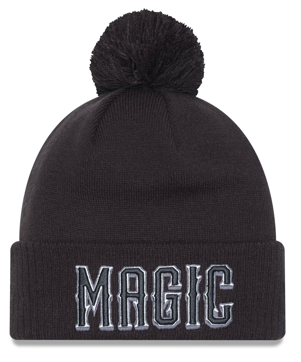Orlando Magic New Era 2022/23 City Edition Alternate Official Cuffed Pom Knit Hat for Men product image 1, provided for