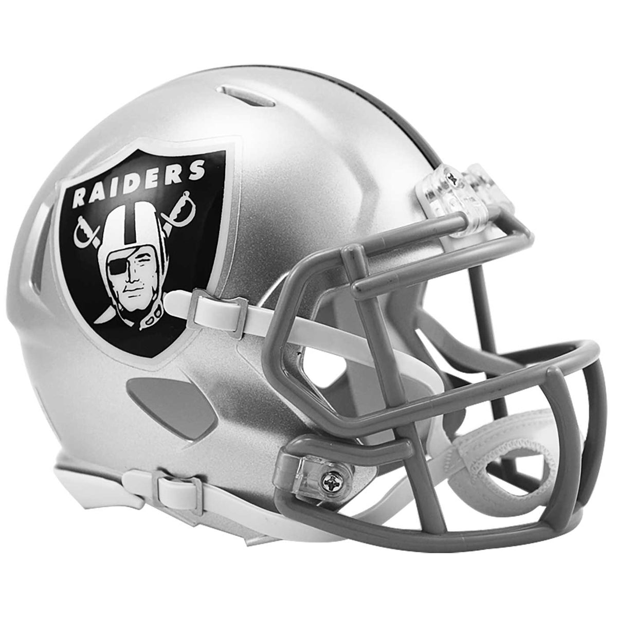 Las Vegas Raiders Speed Mini Helmet product image 1, provided for visual reference and product detail review