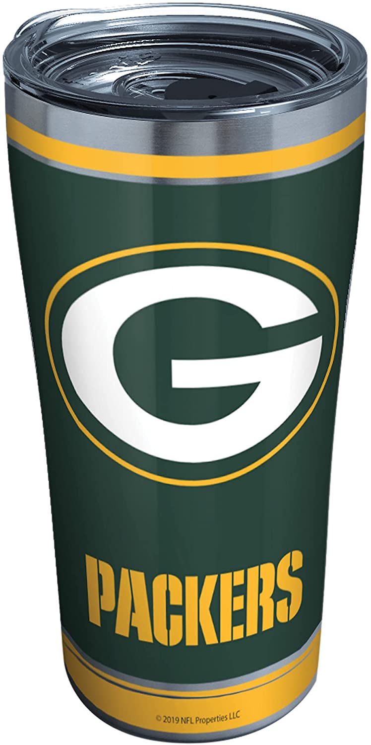 Green Bay Packers™ Touchdown 20 oz. Stainless Steel Tumbler By Tervis product image 1, provided for visual reference and