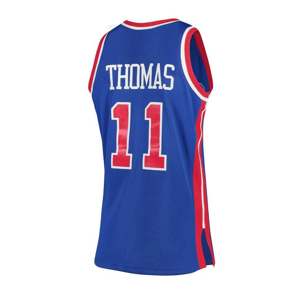 Isiah Thomas Detroit Pistons Mitchell & Ness 1988-89 Hardwood Classics Swingman Jersey for Men product image 3, provided for