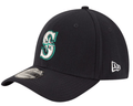 New Era Men Seattle Mariners 39Thirty Classic Navy Stretch Fit Hat product image 1, provided for visual reference and
