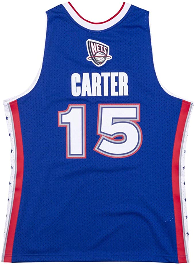 Vince Carter All-Star East 2005 Blue Swingman Replica Jersey for Men product image 2, provided for visual reference and