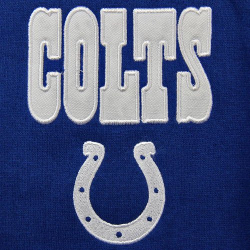 NFL Reebok Youth Indianapolis Colts Royal Blue Sportsman Pullover Hoodie Sweatshirt product image 2, provided for visual