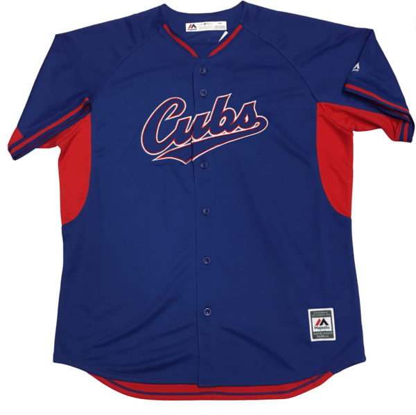 Chicago Cubs MLB16 Official Batting Practice Jersey product image 1, provided for visual reference and product detail review