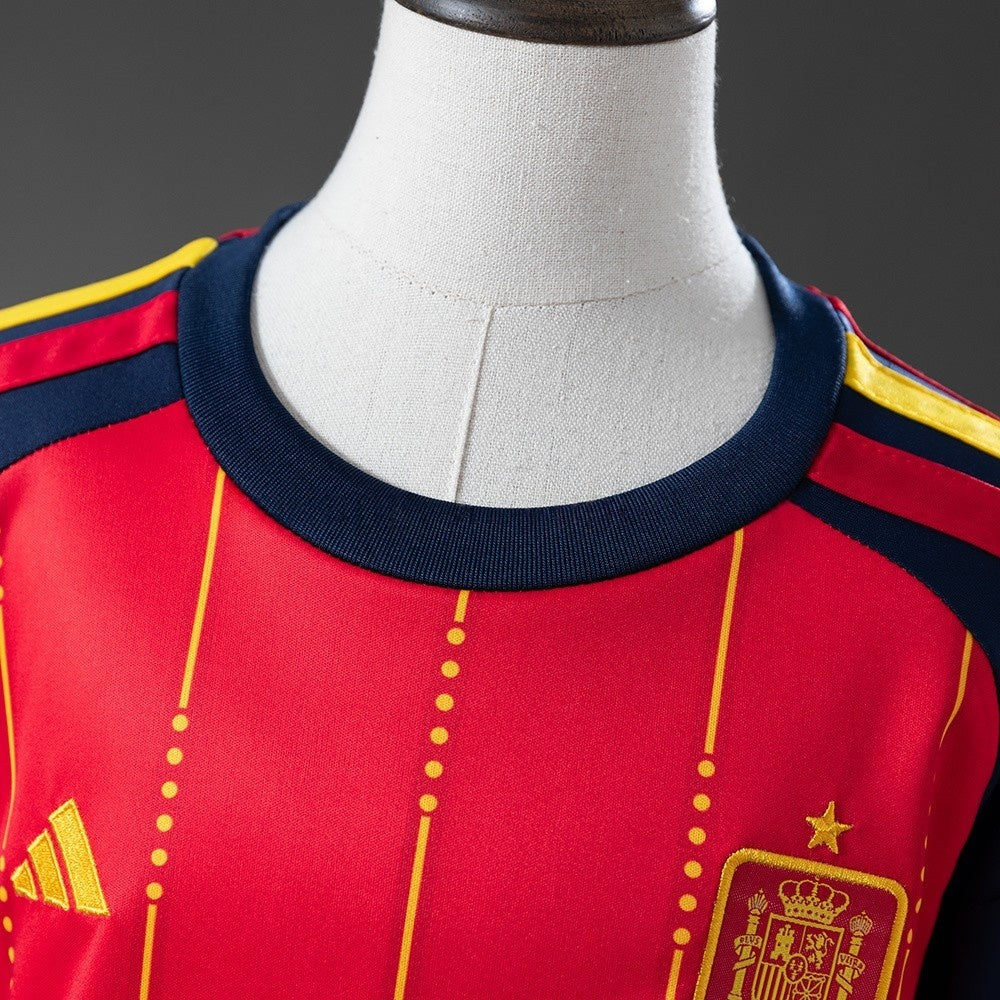 Kids Spain Home Jersey 2026 World Cup Football Kit Soccer product image 8