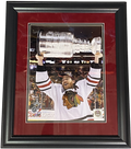 Chicago Blackhawks Duncan Keith 2013 Stanley Cup 18" x 21" Framed Photo product image 1, provided for visual reference and
