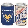 Chicago Cubs Cooperstown Collection 2 Sided Baseball Seam 12 oz. Can Cooler By Wincraft product image 1, provided for visual