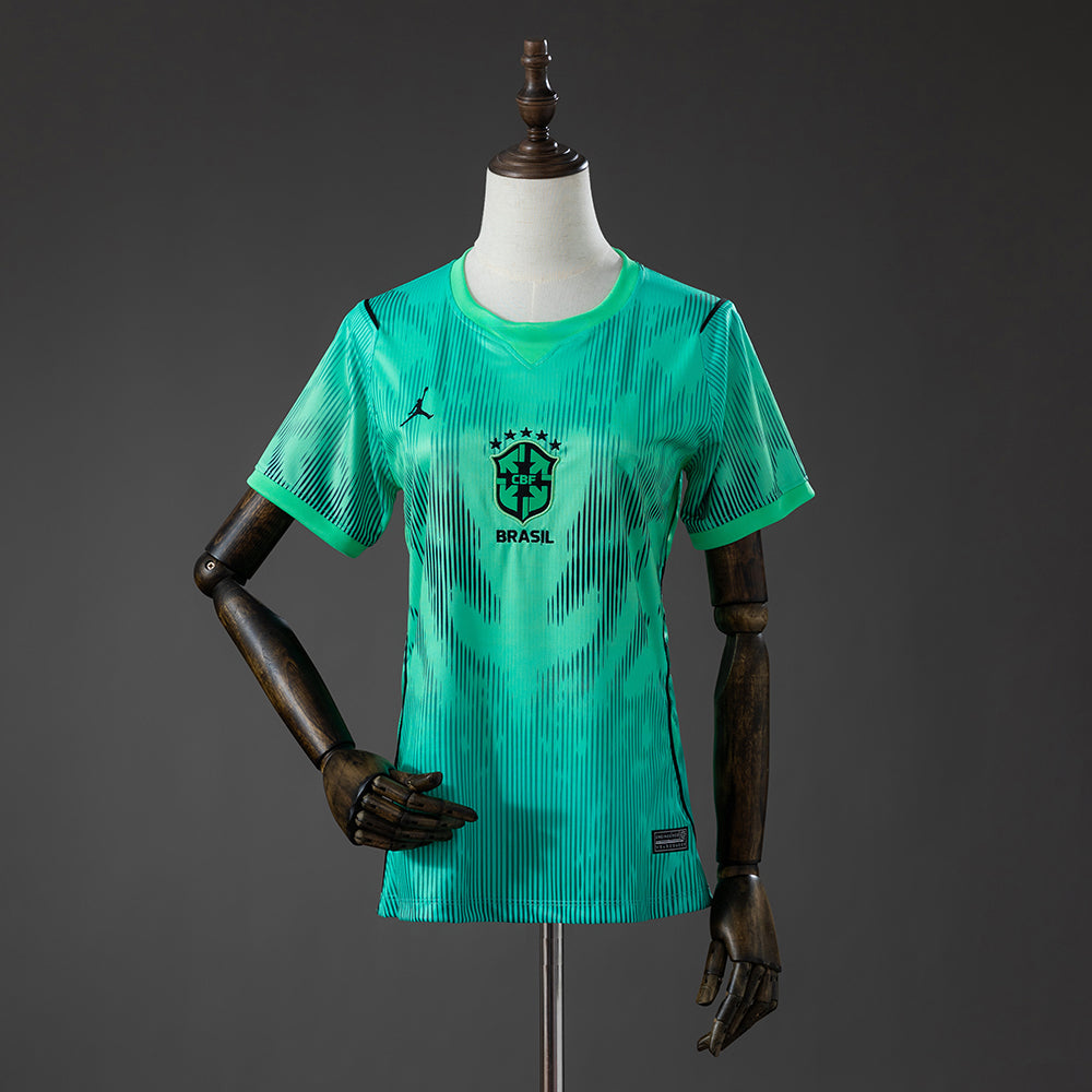 Women Brazil Goalkeeper Jersey 2026 World Cup Football Kit product image 1