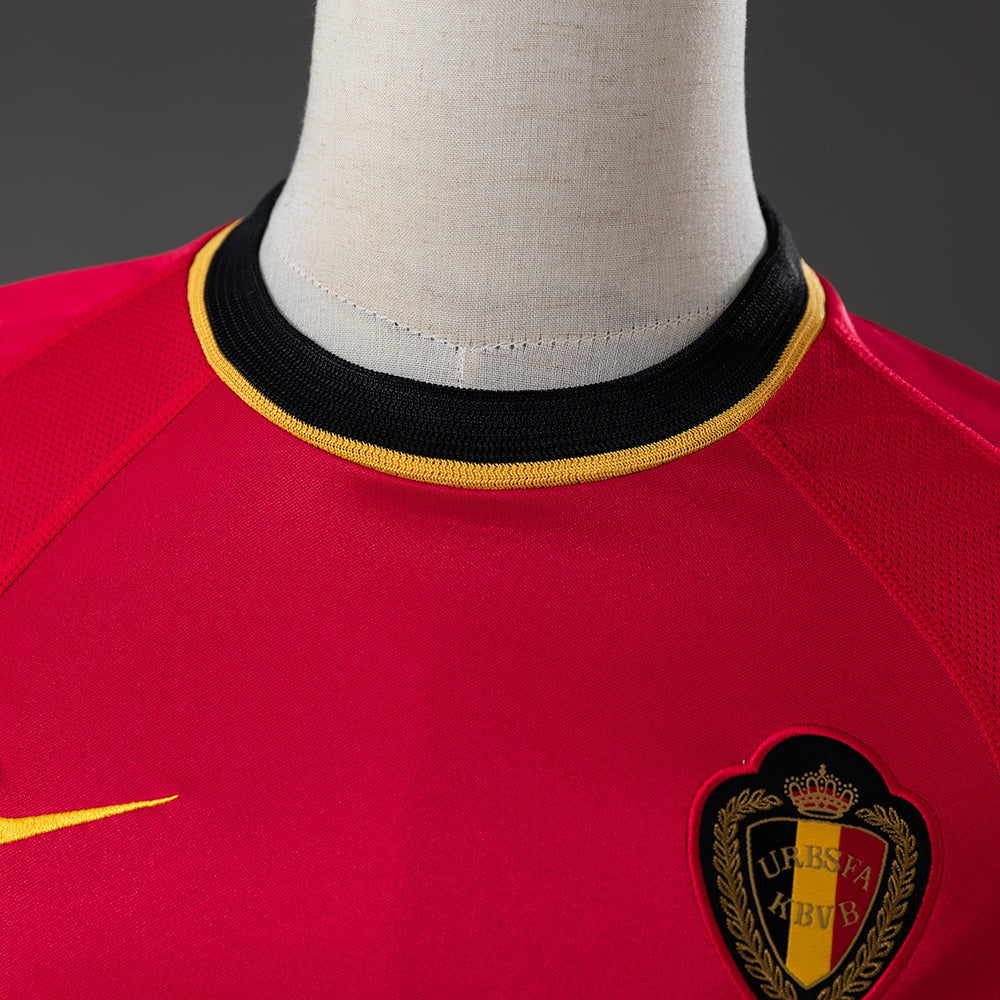 Belgium Home Jersey 2000 World Cup Football Kit Soccer Shirt product image 2