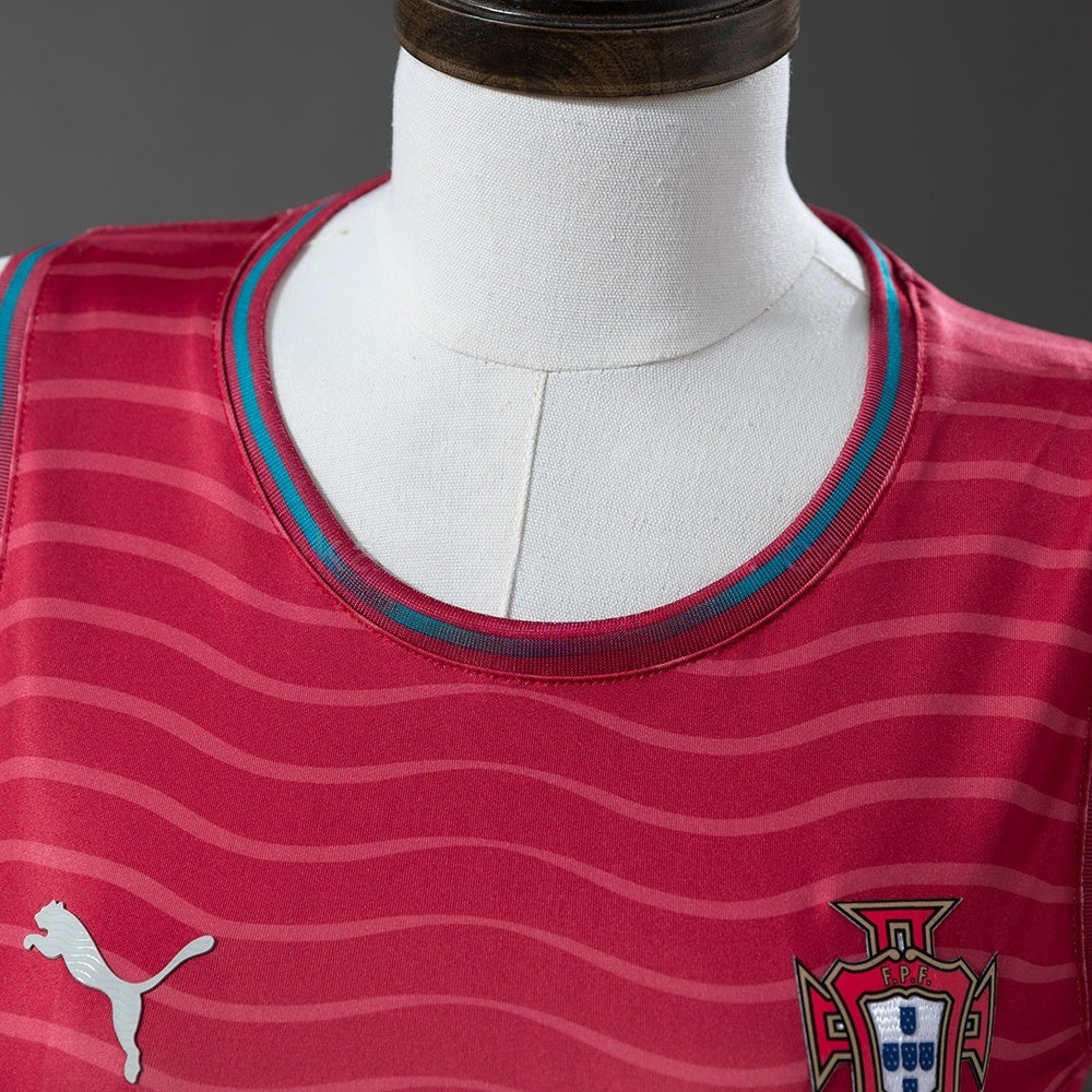 Women Portugal Home Vest 2026 World Cup Football Kit Soccer product image 6
