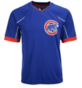 Chicago Cubs Majestic MLB Emergence Cool Base T-Shirt for Men product image 1, provided for visual reference and product