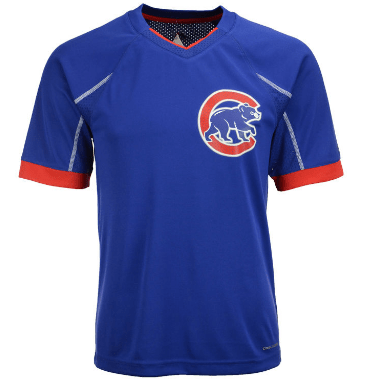 Chicago Cubs Majestic MLB Emergence Cool Base T-Shirt for Men product image 1, provided for visual reference and product