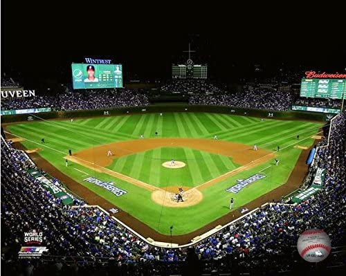Wrigley Field Chicago Cubs 2016 World Series Game 3 Photo (Size: 11X14) product image 1, provided for visual reference and