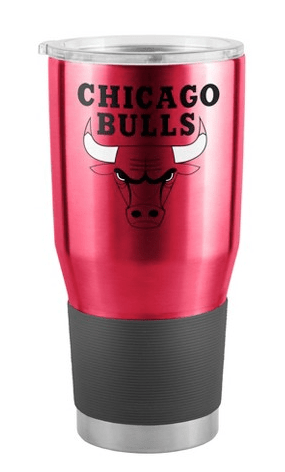 Chicago Bulls NBA 30oz Ultra Stainless Steel Tumbler product image 1, provided for visual reference and product detail review