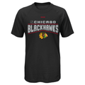 Mens Chicago Blackhawks Black TNT Ultimate T-Shirt By Reebok product image 1, provided for visual reference and product